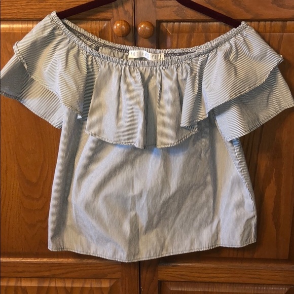 NWOT Potter’s Pot Striped Shirt - Picture 5 of 5